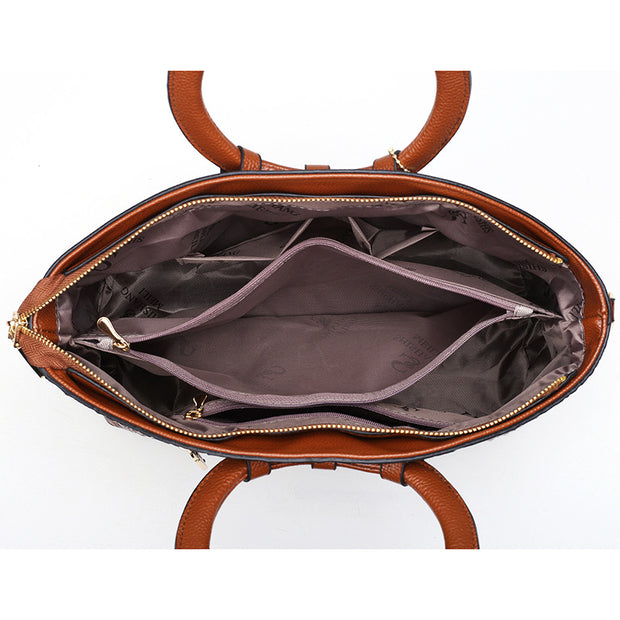 Ladies' handbag European and American style fashion ring single shoulder diagonal cross bag