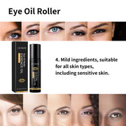 Eye Oil Roller Essence Oil, Moist Hydrating Firming Eye Week Skin Fade Out Fine Lines Dry Eye Cream