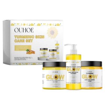 ✨Golden Glow Turmeric Skincare Set✨ Purify. Hydrate. Firm. Glow.
