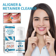 Denture Cleaner, Oral Cleaning Care Fresh Breath White Dentures Cleaner