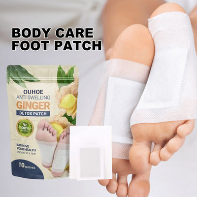Ginger Foot Stickers, Slimming Toning And Firming Body And Foot Treatment Stickers
