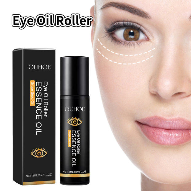 Eye Oil Roller Essence Oil, Moist Hydrating Firming Eye Week Skin Fade Out Fine Lines Dry Eye Cream