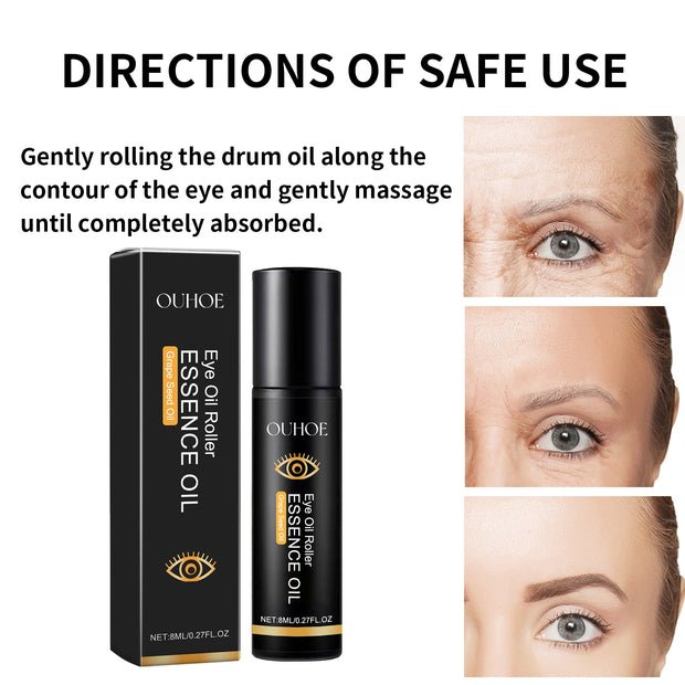 Eye Oil Roller Essence Oil, Moist Hydrating Firming Eye Week Skin Fade Out Fine Lines Dry Eye Cream