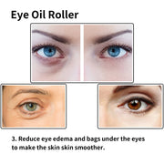 Eye Oil Roller Essence Oil, Moist Hydrating Firming Eye Week Skin Fade Out Fine Lines Dry Eye Cream