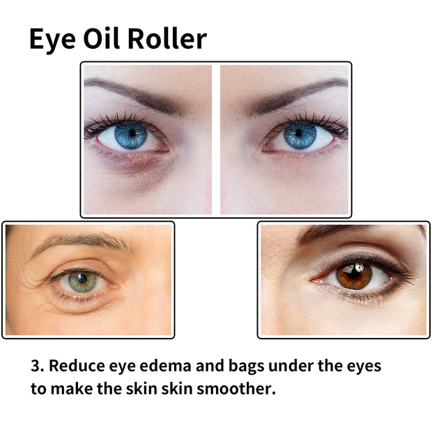 Eye Oil Roller Essence Oil, Moist Hydrating Firming Eye Week Skin Fade Out Fine Lines Dry Eye Cream