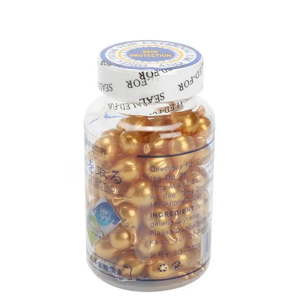 Vitamin E Extract Capsules Moisturizing Cream Ve Serum Facial Korean Makeup  90Pcs/bottle Skin Care - Zayvia Beauty