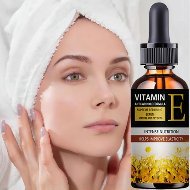 vitamin e anti wrinkle formula supreme care essence moisturizes, reduces fine lines and wrinkles, and increases skin elasticity - Zayvia Beauty
