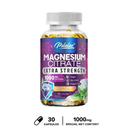 Magnesium Citrate - Muscle, Nerve and Energy Support, Improved Heart Health - Zayvia Beauty