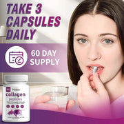 Collagen Peptides - Anti-Aging, Hair, Skin, Nails, Digestion and Joint Support, Made in The USA - Zayvia Beauty