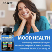 Cortisol Supplements - Magnesium (glycinate, oxide and citrate), Ashwagandha to support brain memory and brain cell health - Zayvia Beauty