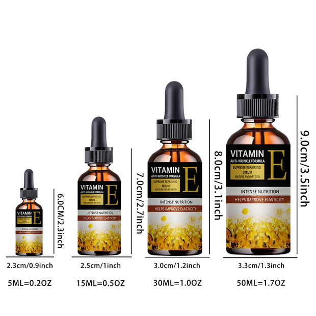 vitamin e anti wrinkle formula supreme care essence moisturizes, reduces fine lines and wrinkles, and increases skin elasticity - Zayvia Beauty