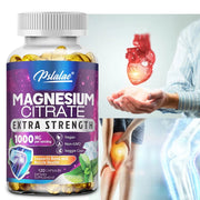 Magnesium Citrate - Muscle, Nerve and Energy Support, Improved Heart Health - Zayvia Beauty