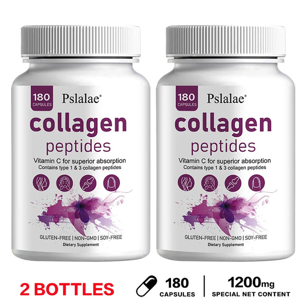 Collagen Peptides - Anti-Aging, Hair, Skin, Nails, Digestion and Joint Support, Made in The USA - Zayvia Beauty