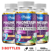 Magnesium Citrate - Muscle, Nerve and Energy Support, Improved Heart Health - Zayvia Beauty
