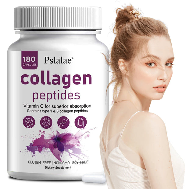 Collagen Peptides - Anti-Aging, Hair, Skin, Nails, Digestion and Joint Support, Made in The USA - Zayvia Beauty