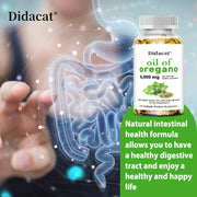 Oregano oil softgels for intestinal health, antioxidant, digestive health, immune support - Zayvia Beauty