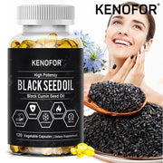 Black Cumin Seed Oil - Organic Black Cumin Seed Oil, with antioxidant and anti-inflammatory properties, digestive health - Zayvia Beauty